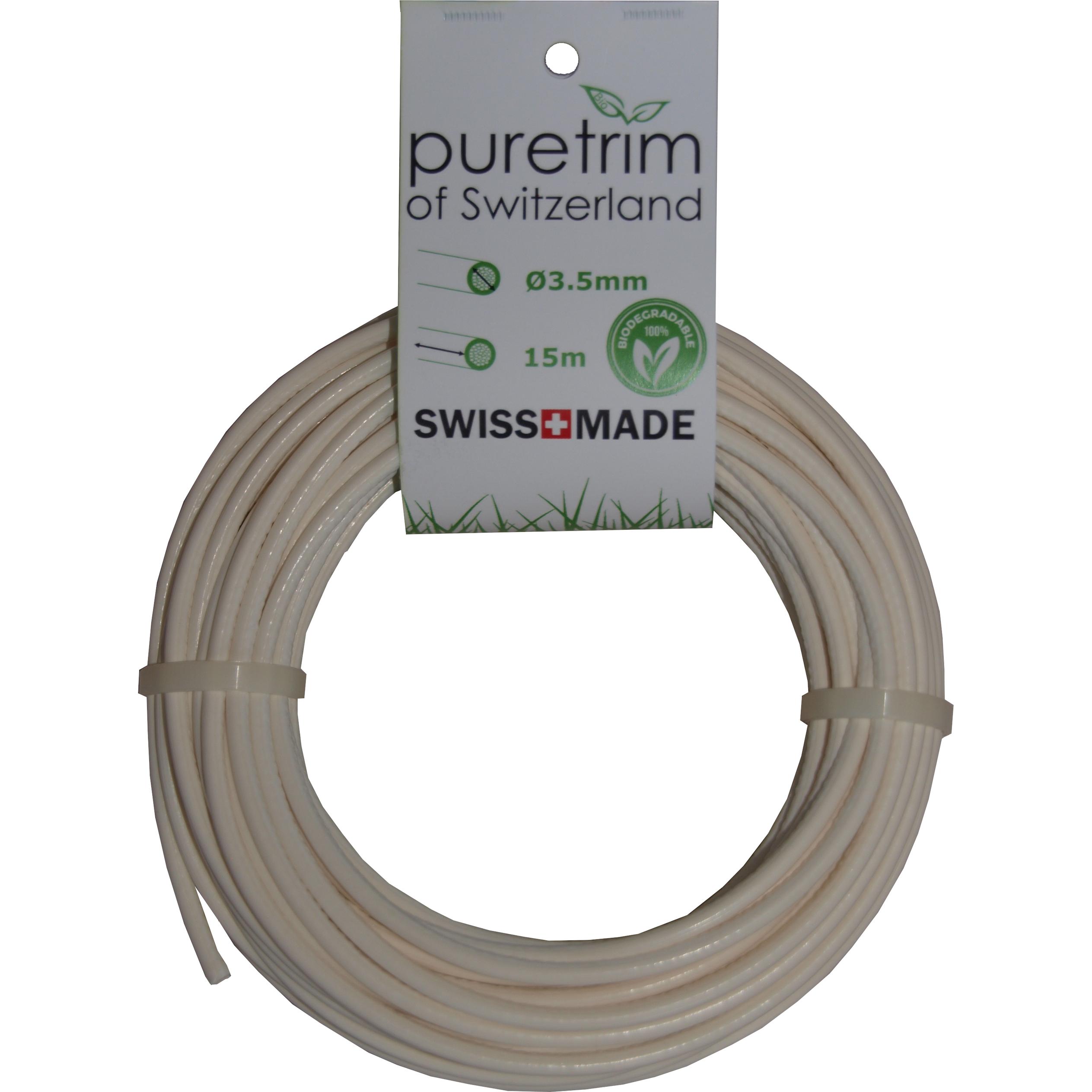 Puretrim, Zubehör Gartenmaschinen, Mähfaden rund 15m (Rasenmäher, Rasenmäher Messer + Ersatzmesser Gartenmaschinen)