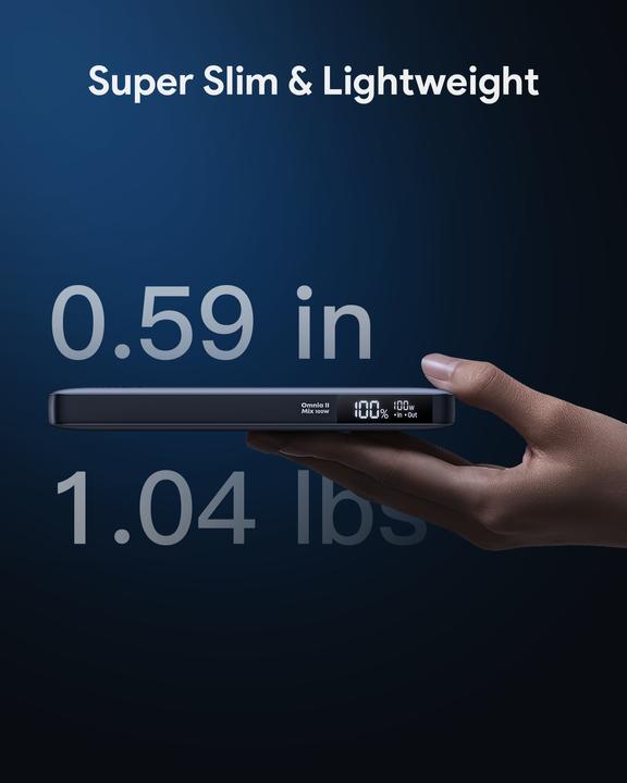 Produktbild Aukey SprintX (20000 mAh, 100 W, 74 Wh)