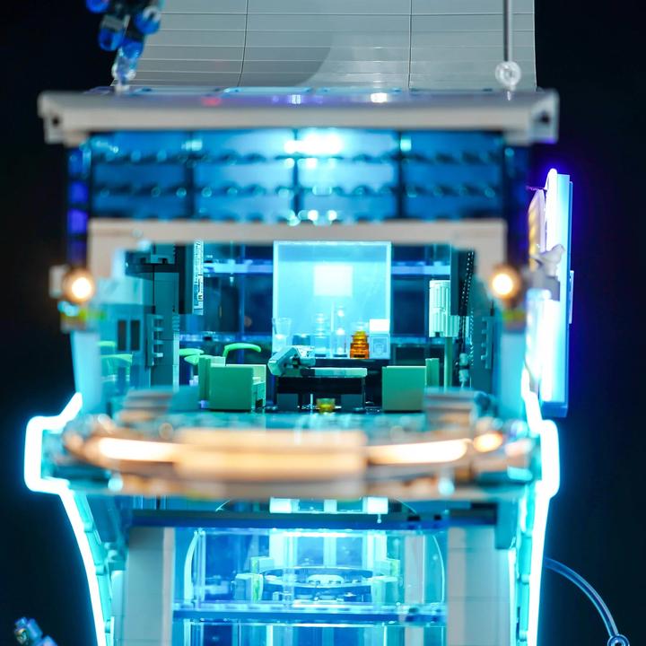 Image du produit BrickBling LED Licht Set für LEGO Avengers Tower (76269) inkl. Fernbedienung