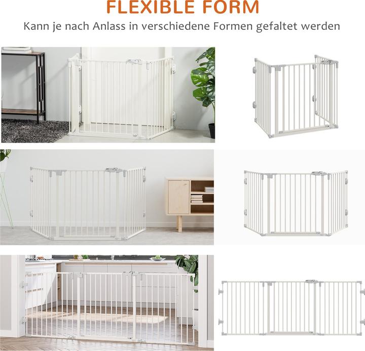 Actual product image PawHut Barrier grille with adjustable angles (82.50 cm)