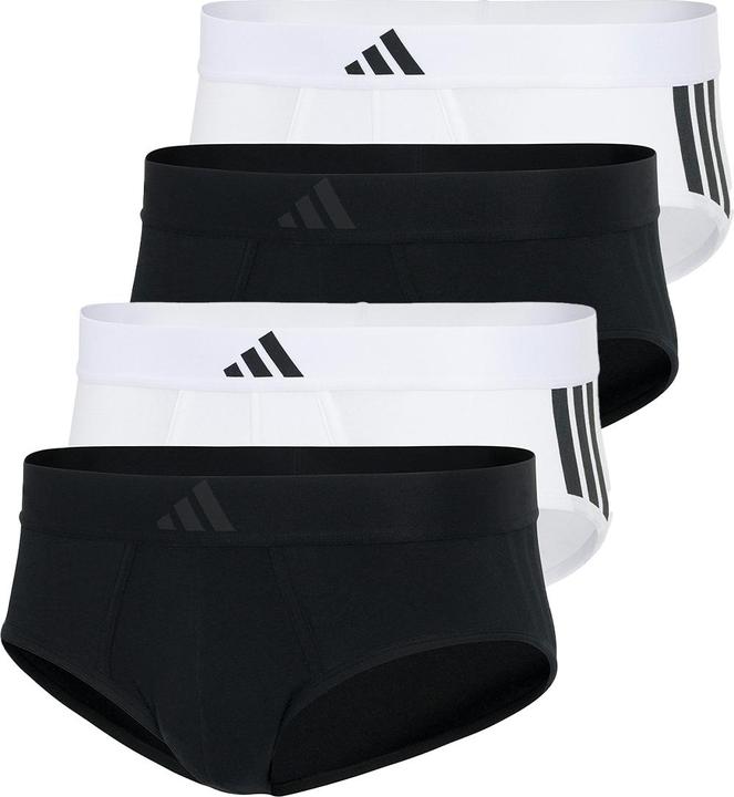 Actual product image adidas 4er Pack Active Flex Cotton 3 Stripes Slip / Unterhose (L, pack of 4)