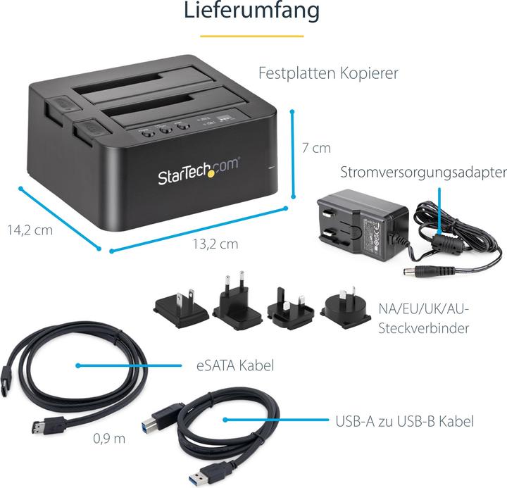 Produktbild StarTech Duplicator Dock