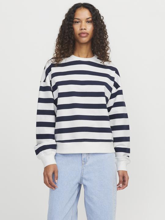 Produktbild JJXX Jxalfa Stripe Rlx Ls Crew Swt Ln (XL)