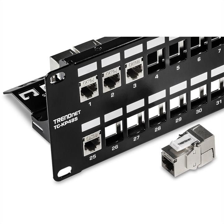 Image du produit Trendnet TC-KP48S Panneau de brassage (plaque d'obturation)