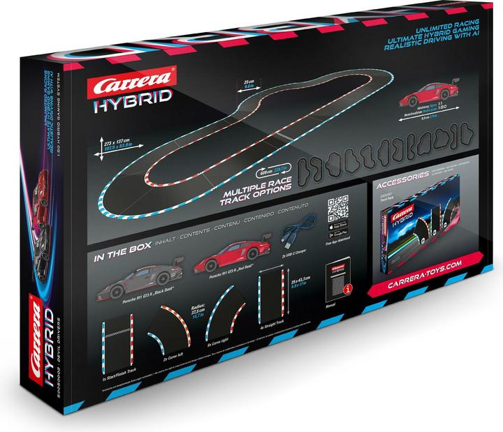 Actual product image Carrera Hybrid Devil Drivers Hybrid Racing Set
