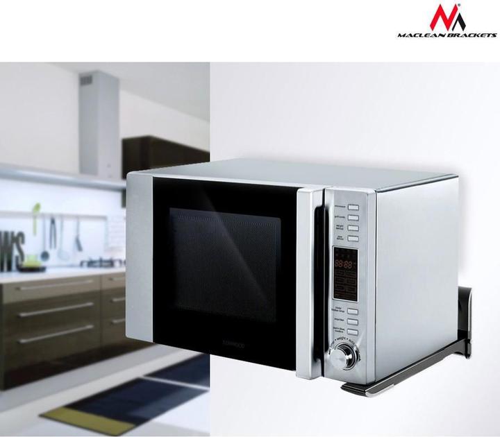Actual product image Maclean MC-776 B MC-776 B Adjustable Wall Mount for Microwave