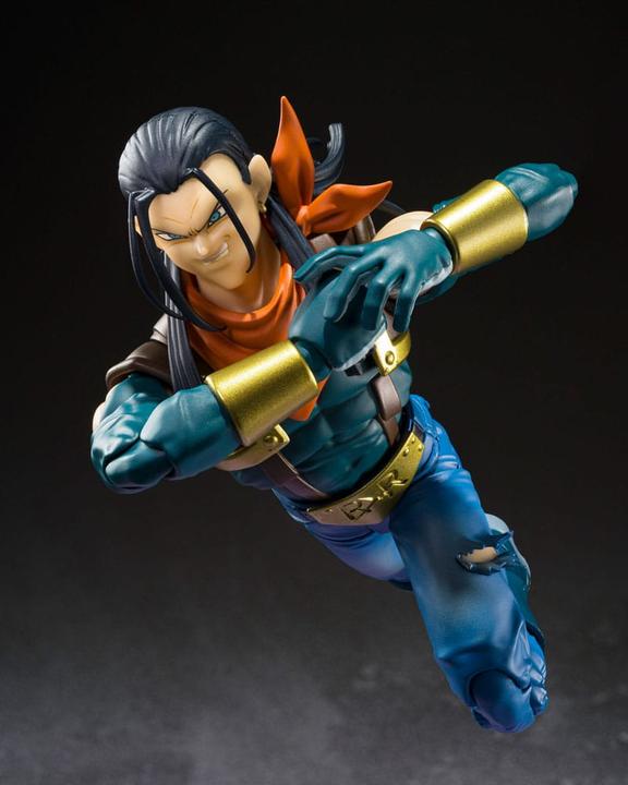 Actual product image Bandai Dragon Ball GT S.H.Figuarts Super Android 17