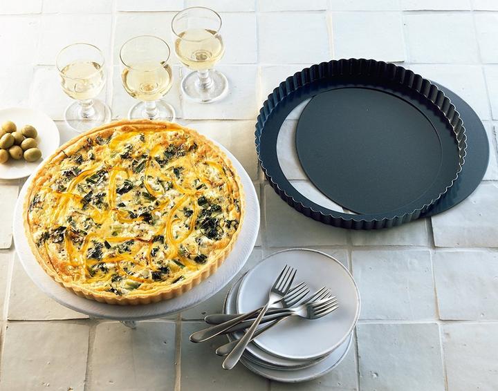 Produktbild Kaiser Quicheform mit Hebeboden 28cm Obstkuchenform La Forme Plus antihaft (28 cm)