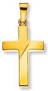 Image du produit Natsumi Schmuck Pendentif croix en or jaune 18K/750 (750/18 K Or jaune)