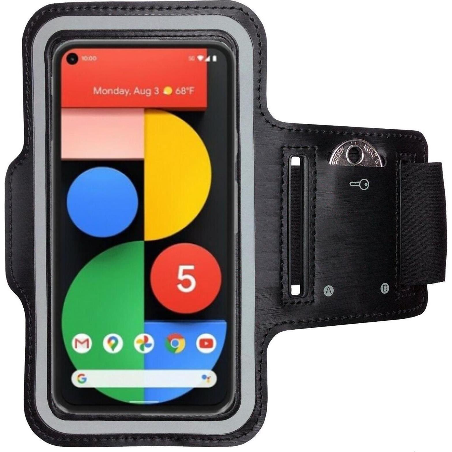 Thumbnail - CoverKingz Sportarmband für Google Pixel 5, Smartphone Sportarmband, Schwarz