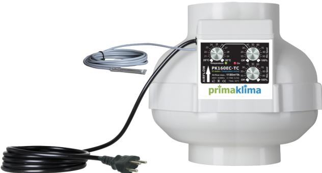 Immagine prodotto Prima Klima Ventilatore tubolare EC 250 / Controllo temperatura/velocità