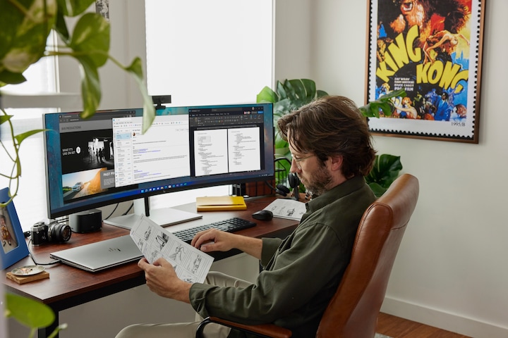 Actual product image HP E45c G5 (5120 x 1440 pixels, 44.50")