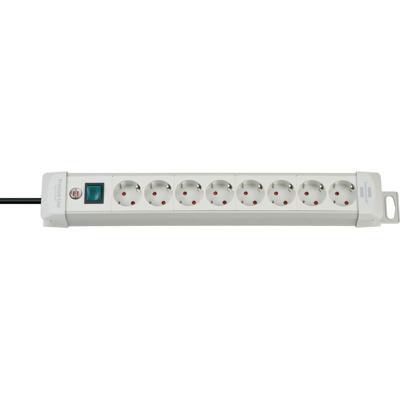 Brennenstuhl, Steckdosenleiste, Premium-Line (8 x, CEE 7/3, 3 m)