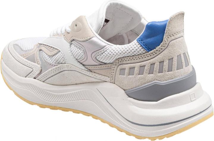 Produktbild D.a.t.e. D.a.t.e fuga sneakers in fabric and suede color white/sky (42)