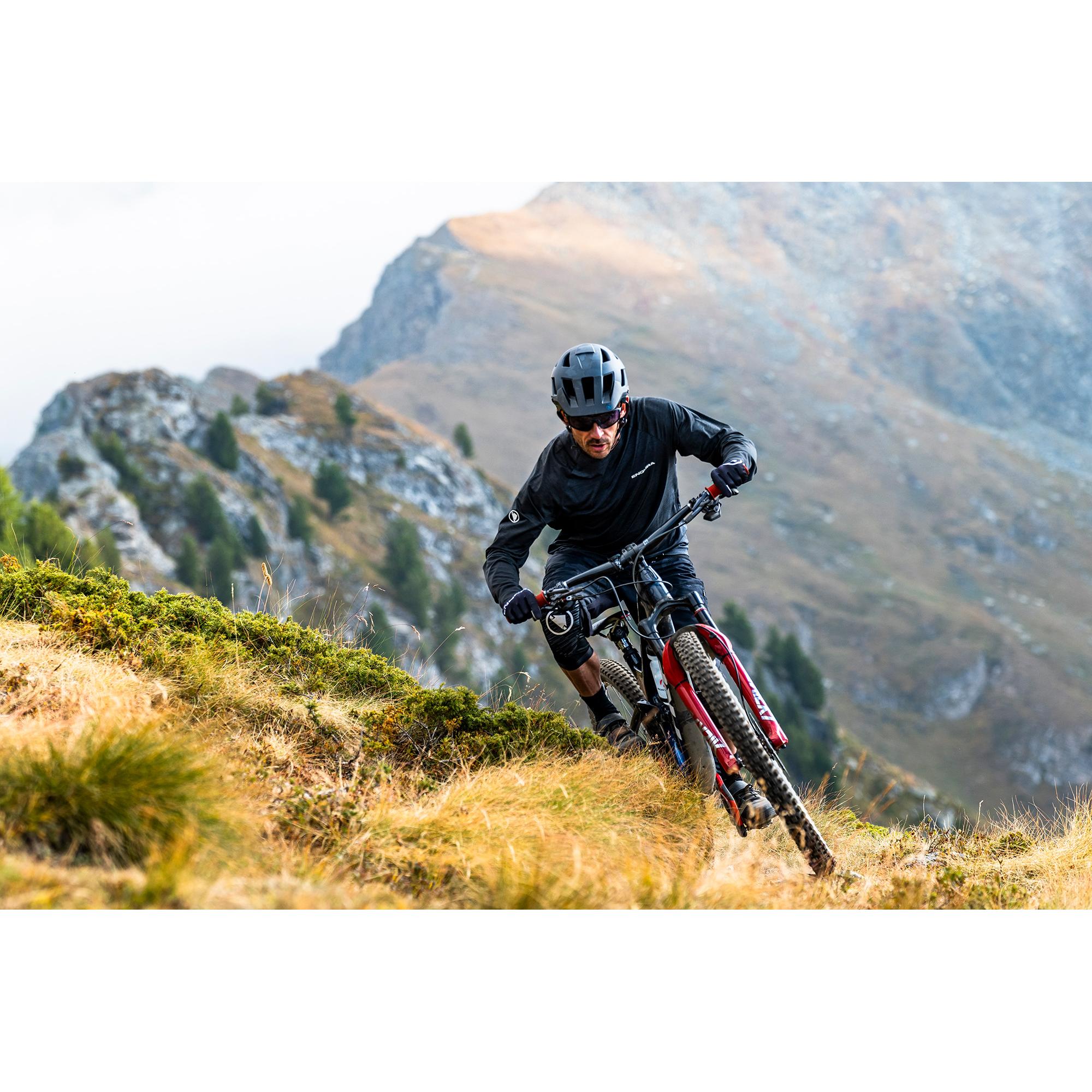 Thumbnail - Endura, Herren, Velotrikot, SingleTrack Trikot (langarm) (XL), Schwarz, XL