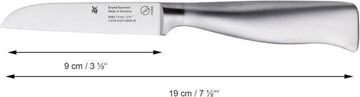 Produktbild WMF Messerset Küchenmesser 3tlg Grand Gourmet Made in Germany Spezialklingenstahl PC (20 cm)