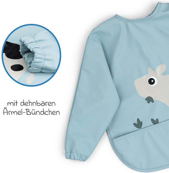Produktbild Done by Deer Lätzchen Ärmel-Lätzchen - wasserdicht - Tiny Farm