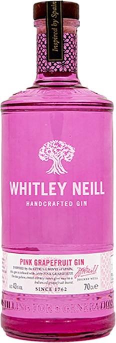 Immagine prodotto Whitley Neill Gin secco al pompelmo rosa (1 x 70 cl)