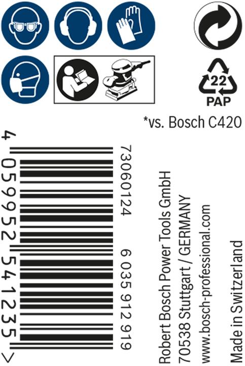 Produktbild Bosch Professional Zubehör EXPERT M480 Schleifnetzrolle, 115 mm, 5 m, G 80 (80)