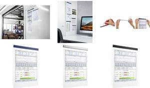 Image du produit Durable Durafix-Rail 210 argent métal. (5 x)