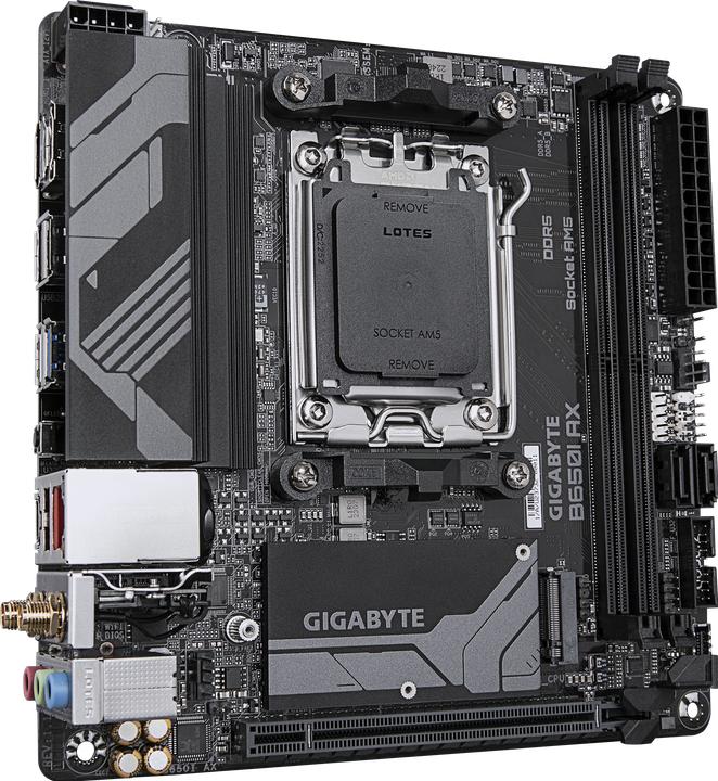 Image du produit Gigabyte B650I AX (AM5, AMD B650, Mini-ITX)