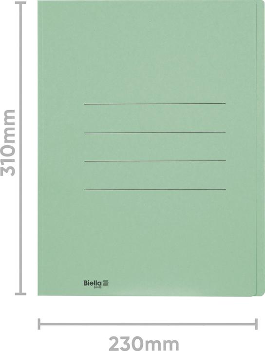 Produktbild Biella Einlagemappe ohne Heftung (A4, 1x)