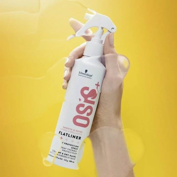 Actual product image Schwarzkopf Osis Flatliner Heat Protection Spray 200ml (200 ml)