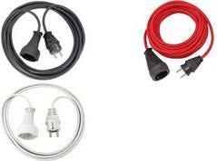 Actual product image Brennenstuhl Quality plastic extension cable 2m black (2 m, CEE 7/3)