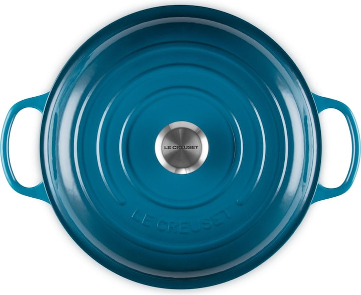 Produktbild Le Creuset Signature (30 cm, Bräter + Schmortopf, Gusseisen)
