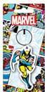 Actual product image Pyramid Marvel Comics porte-clés caoutchouc Wolverine