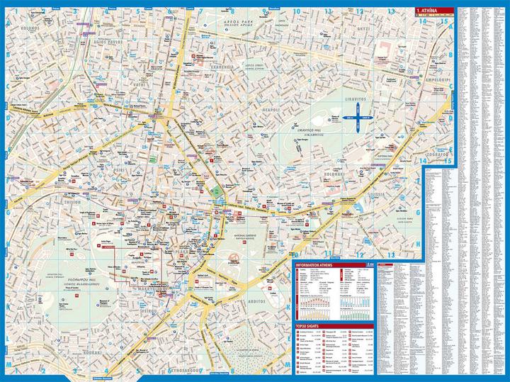Produktbild Athens ( Atthína / Athens ) 1 : 7500