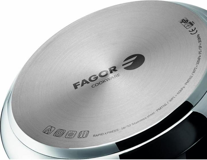 Actual product image Fagor Express-Kessel Set Rapid 18/10 2 Stücke (22 x 12 cm)