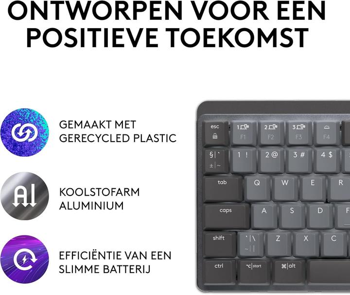 Actual product image Logitech MX Mechanical Mini (English-international, Wireless)