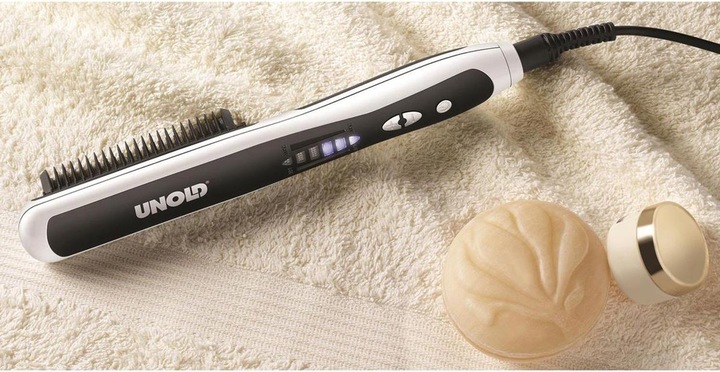 Produktbild Unold Haarbürste 87450 Schwarz, Weis (Glätteisen)