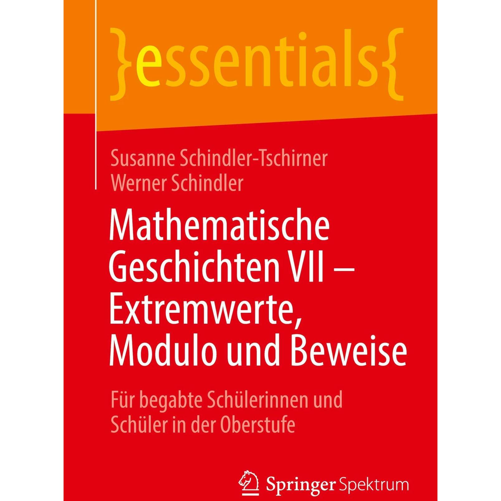 Schindler-Tschirner:Mathematische Gesch, Fachbücher von Susanne Schindler-Tschirner, Werner Schindler