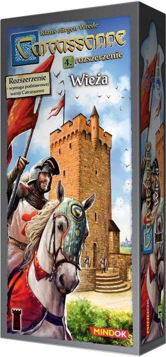 Actual product image and an extension to the game Carcassonne: Tower