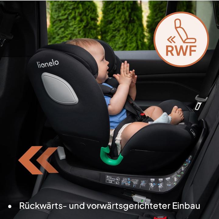 Actual product image Lionelo Braam I-Size (Reboarder, ECE R129/i-Size Standard)