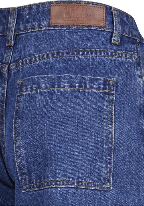 Produktbild Urban Classics Ladies Mid Waist Wide Denim (30)