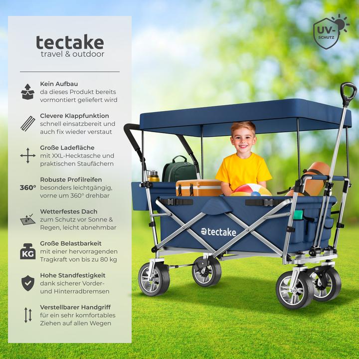 Actual product image tectake Nico Collapsible Handcart