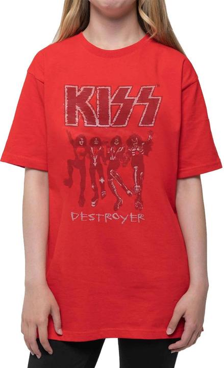 Immagine prodotto KISS Maglietta in cotone con schizzo Destroyer (140)