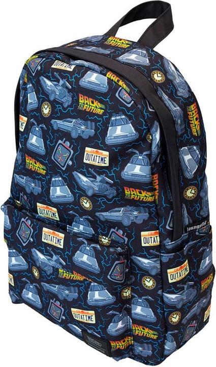 Image du produit Loungefly Universal by Full-Size Nylon Rucksack Back to the Future 40th Anniversary