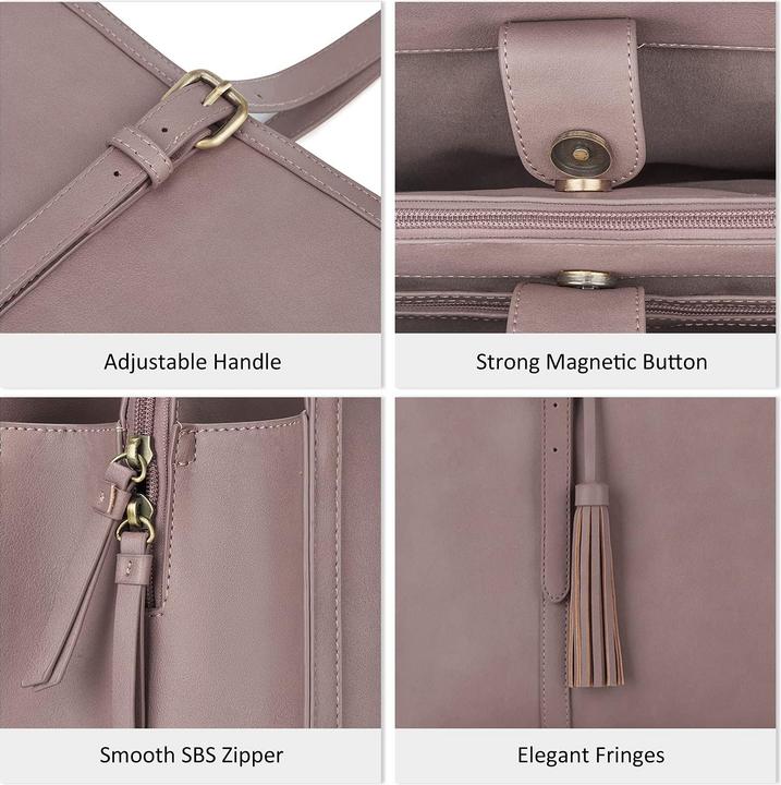 Produktbild Only-Bags.Store Laptop-Tasche Aktentasche Handtasche grosse Handtasche Business-Arbeitstasche (15.60")