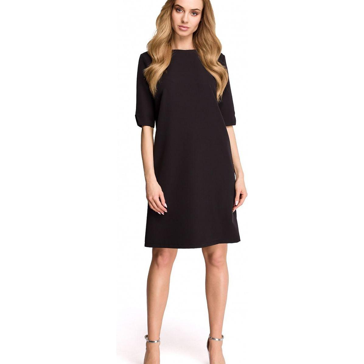Stylove, Kleider, Alltagskleid, Schwarz, (XL)
