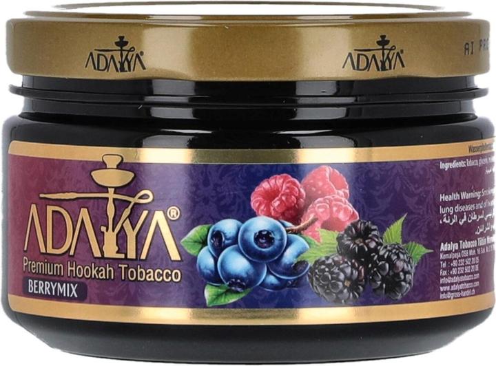 Actual product image Adalya Tabak Berrymix (Raspberry, Mint, Blackberry, Bilberry)