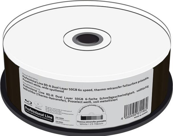 Produktbild MediaRange BD-R DL, 6x, 25 pack (25 x)