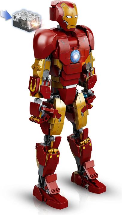Actual product image LEGO Iron Man figure (76206, LEGO Marvel)