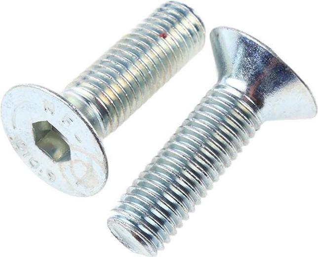 Produktbild RS PRO BZP countersink head,M12x40 (25 Schrauben pro Stück)