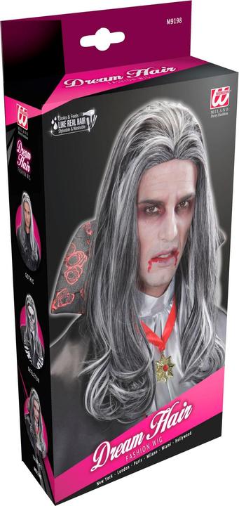 Actual product image Widmann Vampire wig