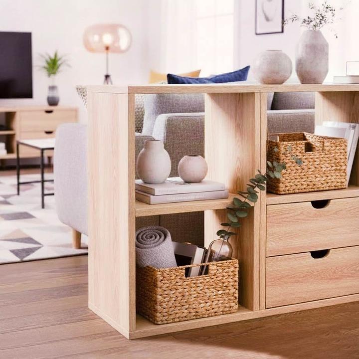 Immagine prodotto Casâme Cesto in giacinto d'acqua struttura in metallo - altezza 17 cm