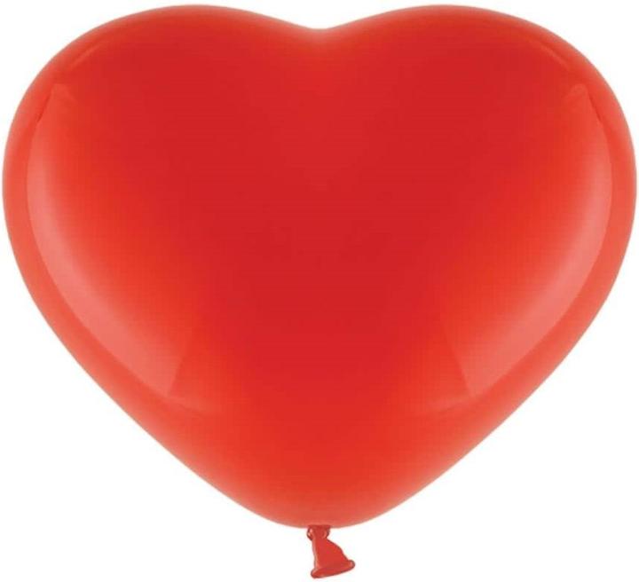 Belbal Luftballon Herz Rot, Ø 28 cm, 25 Stück (25x)
